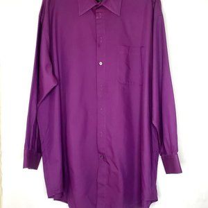 Claiborne T Weave  long sleeve dress shirt Xl